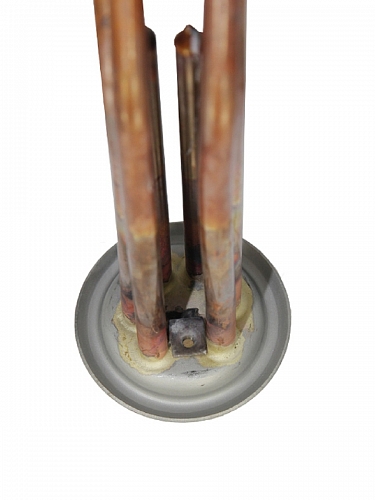 ТЭН для горизонтального водонагревателя 2000 W RF ПОД АНОД М4 (в комплекте с прокладкой), медь 