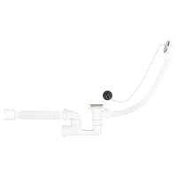 Сифон для ванны и глуб. поддона, с г.т. 40х40/50 MasterProf	 	