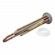Tubular Heating Element for Water Heater 2000W RF for M4 anode (w/ gasket), copper