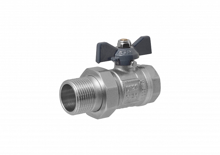 3/4" Ball Valve with union nut, Butterfly Handle buy wholesale