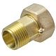 Water meter nozzle with coupling nut 1/2" (2 pcs), MPF buy wholesale