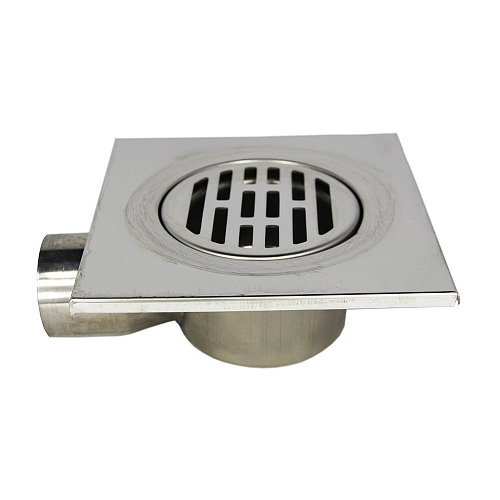 Shower angular stainless steel drain 15 x 15 cm buy wholesale