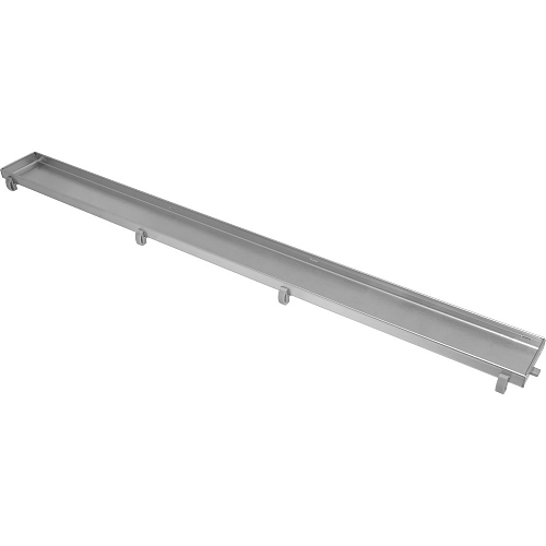 Stainless steel insert in linear drain (shower drain) for tile 650 mm buy wholesale