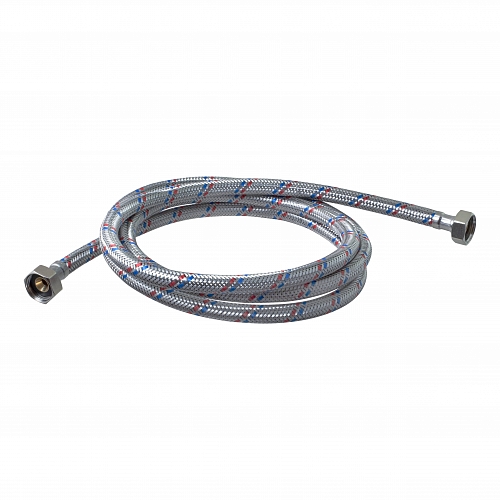 Stainless Steel Braided Flexible Tap Connector 1/2" x 200 cm female-female NS buy wholesale